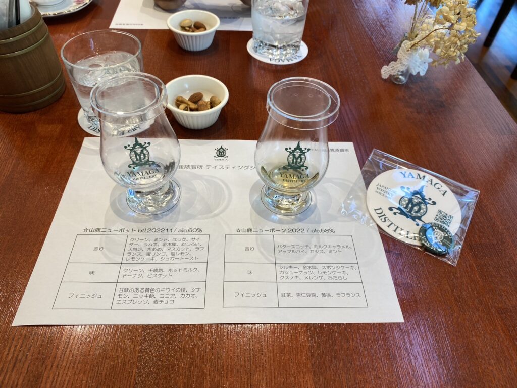 參觀山鹿蒸餾所的工廠