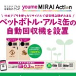 ゆめタウン(Youme Town)的自動回収機參與環保活動